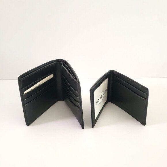 Michael Kors Cooper Billfold Passcase Wallet Bifold Bright White MK Logo - Picture 8 of 8